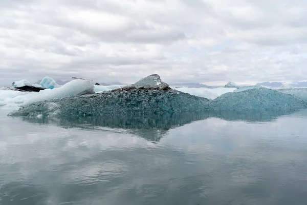 冰岛Jokulsarlon湖的冰川 — 图库照片