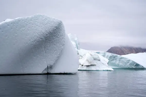 Iceberg Vista Aérea Groenlandia Océano Ártico — Foto de Stock