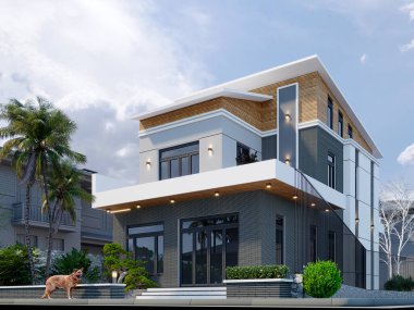 Dış görünüm oluşturuluyor, 3D görüntüleme