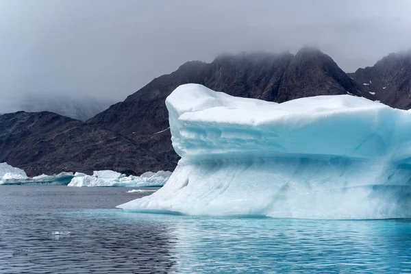 Eisberge Auf Arktischem Ozean Grönland — Stockfoto