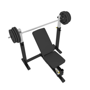 spor salonu ekipmanı 3D görüntüleyici