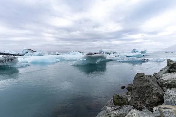 Lodowce Oceanie Arktycznym — Zdjęcie stockowe