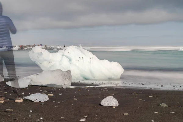 Buzullar Kuzey Buz Denizi Nde — Stok fotoğraf