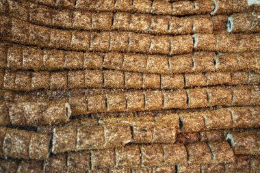 Türkiye 'deki fırın dükkanında kurabiyeler