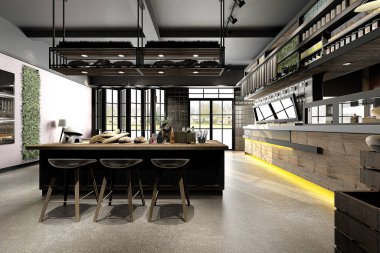 Pastanenin iç mimarisi, 3D görüntüleme.