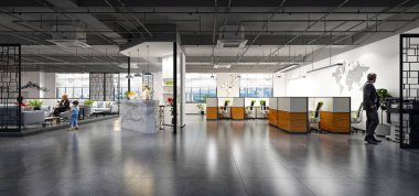 Çalışma odasının 3 boyutlu çamurluğu.