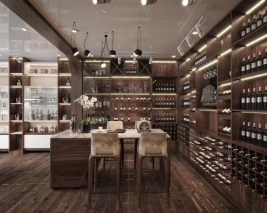 3D Asma Dükkanı İçi