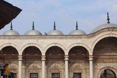 Muhammed Ali Paşa 'nın Kahire' deki Salahuddin al Aayyubi Kalesi 'ndeki camii.