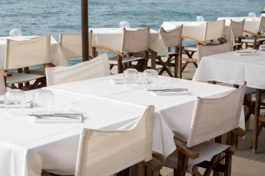 Venedik, İtalya 'da geleneksel bir restoran.