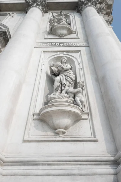 Деталі Церкви Санта Марія Дель Розаріо Венеції Італія Єзуїтська Церква — стокове фото