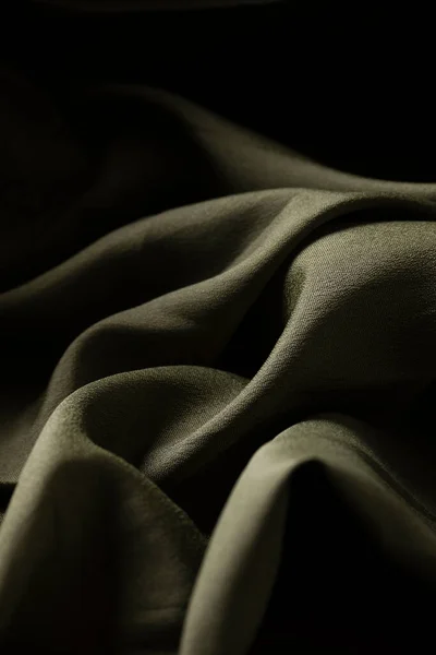 柔软光滑的波浪形纺织品 — 图库照片
