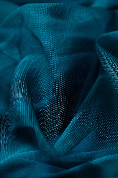 Tejido Ondulado Colores Azules Colores Monocromáticos Diseño Futurista — Foto de Stock