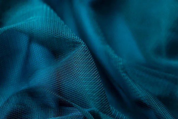 Tejido Ondulado Colores Azules Colores Monocromáticos Diseño Futurista — Foto de Stock