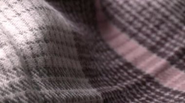 Yumuşak yünlü kumaş, moda endüstrisi, soğuk tonlarda sıcak battaniye.