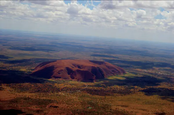 stock image Ayers Rock from Above