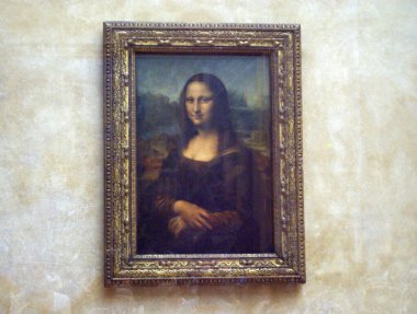 Ünlü Mona Lisa.