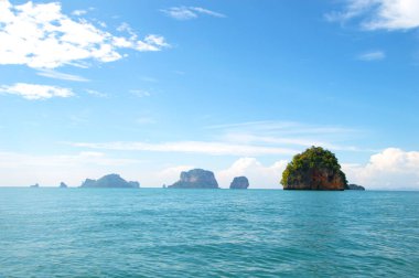 Phuket Tayland 'ın Güzel Kaya oluşumları 
