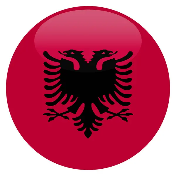 Arnavutluk 'un yuvarlak bayrağı