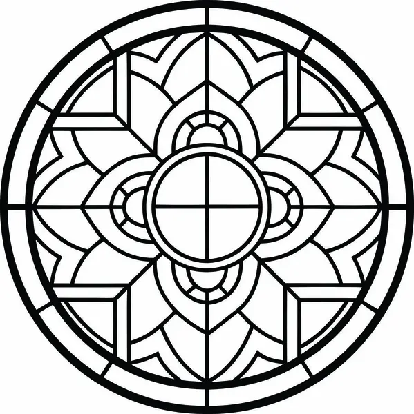 Yüksek Kalite Lekeli Cam Vektörü