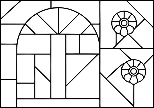 Yüksek Kaliteli Minimalist Lekeli Cam Tasarım Vektörü