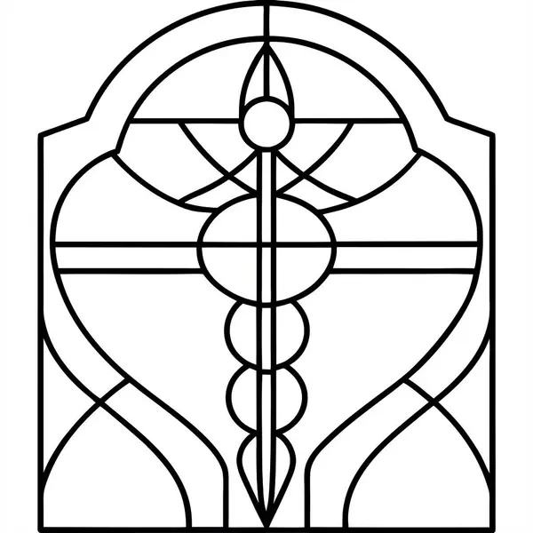 Yüksek Kalite Lekeli Cam İşaret Vektörü