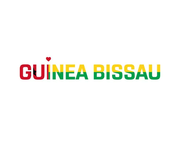 stock image Guinea Bissau Independence Day Design, Guinea Bissau Flag Design, Guinea Bissau, 24th September, Independence Day of Guinea Bissau, Vector illustration of Independence Day of Guinea Bissau, I love Guinea Bissau, Icon