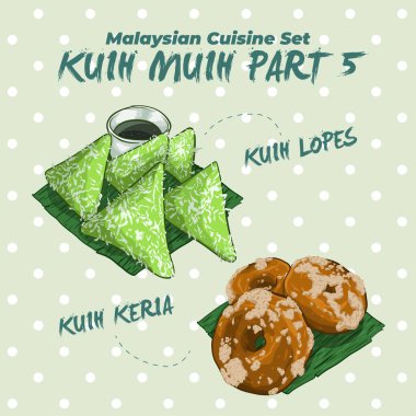 Malezya Mutfak Seti - Kuih