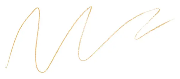 Açık kahverengi kalem darbeleri, beyaz bir arkaplanda izole edilmiş basit vuruşlarda..