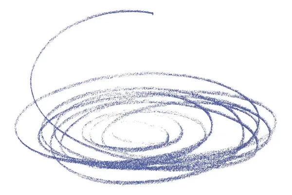 Mor kalem darbeleri basit bir stilde, beyaz arkaplanda izole edilmiş..