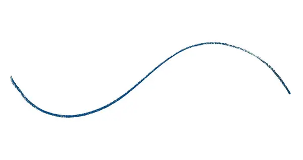 Beyaz arkaplanda mavi kalem çizgileri.