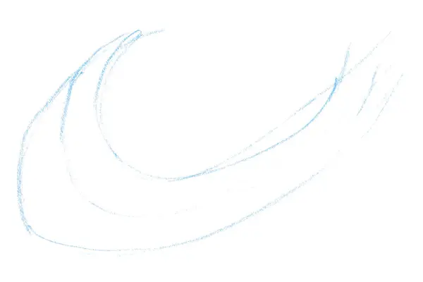 Beyaz arkaplanda açık mavi kalem çizgileri.