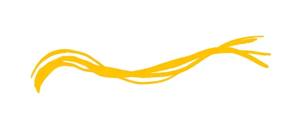 Beyaz arkaplanda sarı fırça darbeleri.