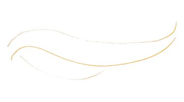 Beyaz arkaplanda sarı kalem darbeleri.