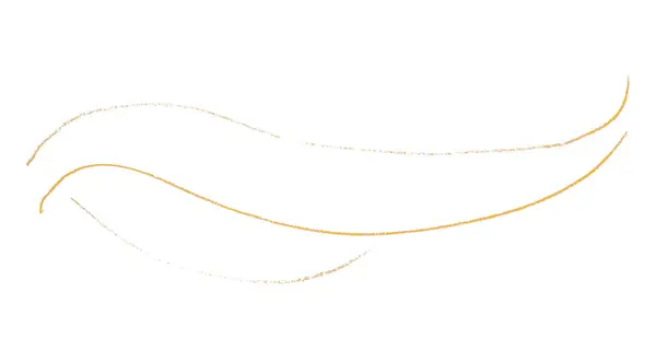 Beyaz arkaplanda sarı kalem darbeleri.