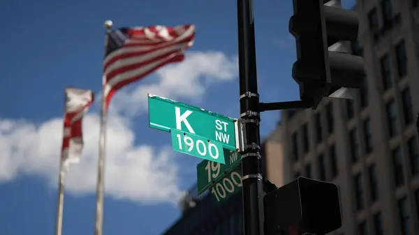 Washington 'daki K sokağı ve 20. cadde, başkentteki lobiciliği ve yolsuzluğu simgeliyor.