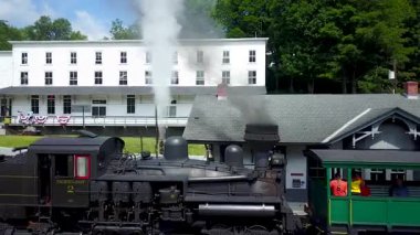 Cass Manzaralı Tren 'den çekilen hava kamerası..