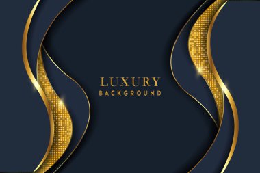 Lüks Arkaplan Altın Dinamik Çakıştı