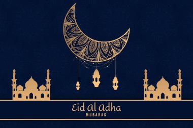 Kurban Bayramı Mavi Arkaplan