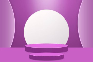 Basit Podyum Arkaplan Tasarımı