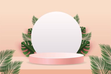 Basit Podyum Arkaplan Tasarımı