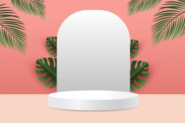 Basit Podyum Arkaplan Tasarımı