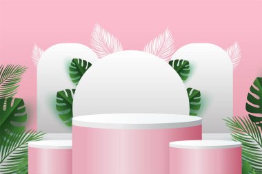 Basit Podyum Arkaplan Tasarımı