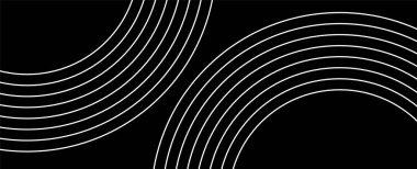 Soyut gri dalgalı akışkan dinamik eğri çizgileri siyah arkaplanda izole edilmiş. Dijital gelecek teknolojisi kavramı. Web tasarımı için kullanılan tasarım, kapak, teknoloji, bilim, veri, müzik, dergi.