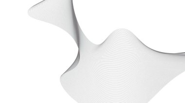 Soyut mavi dalgalı eğri çizgiler, gradyan teknoloji arka planı dokusu. Dijital veri görselleştirme. Teknoloji, iş, bilim konsepti. Pankart, sunum, şablon için kullan.