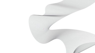 Soyut mavi dalgalı eğri çizgiler, gradyan teknoloji arka planı dokusu. Dijital veri görselleştirme. Teknoloji, iş, bilim konsepti. Pankart, sunum, şablon için kullan.