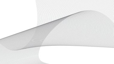 Soyut mavi dalgalı eğri çizgiler, gradyan teknoloji arka planı dokusu. Dijital veri görselleştirme. Teknoloji, iş, bilim konsepti. Pankart, sunum, şablon için kullan.