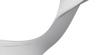 Soyut mavi dalgalı eğri çizgiler, gradyan teknoloji arka planı dokusu. Dijital veri görselleştirme. Teknoloji, iş, bilim konsepti. Pankart, sunum, şablon için kullan.