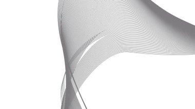 Soyut mavi dalgalı eğri çizgiler, gradyan teknoloji arka planı dokusu. Dijital veri görselleştirme. Teknoloji, iş, bilim konsepti. Pankart, sunum, şablon için kullan.