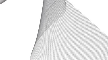 Soyut mavi dalgalı eğri çizgiler, gradyan teknoloji arka planı dokusu. Dijital veri görselleştirme. Teknoloji, iş, bilim konsepti. Pankart, sunum, şablon için kullan.