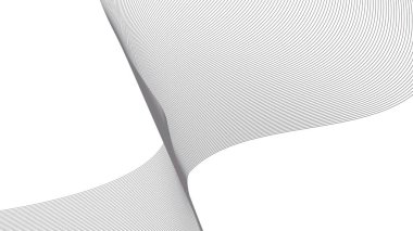 Soyut mavi dalgalı eğri çizgiler, gradyan teknoloji arka planı dokusu. Dijital veri görselleştirme. Teknoloji, iş, bilim konsepti. Pankart, sunum, şablon için kullan.